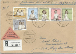 LETTRE CONTRE REMBOURSEMENT 1962 AVEC 6 TIMBRES - Covers & Documents