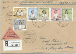 LETTRE CONTRE REMBOURSEMENT 1962 AVEC 6 TIMBRES - Lettres & Documents