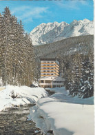 D7063) BAD HEILBRUNN / 8983 Mitterndorf - Kurmittelhaus U. Kurhotel  -mit Fluss Stark Verschneit - Bad Mitterndorf