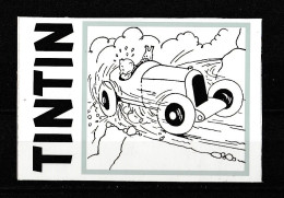 TINTIN : Autocollant ( Voir Photo ) - Stickers