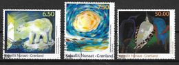 Groënland 2010, N° 530/532 Oblitérés Art Moderne Peintures - Used Stamps