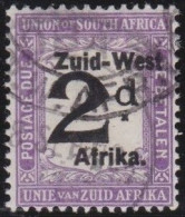 South-West Africa    .    SG    .    D 11      .    O    .   Cancelled - Zuidwest-Afrika (1923-1990)