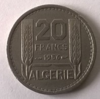 20 Francs TURIN 1956 - - Algérie