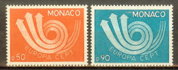 MONACO N°917/918** (Europa 1973) - COTE 14.00 € - 1973