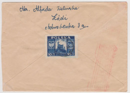 Poland Polen Military Censored Cover Sent To Grunwald Germany 1947 - Lettres & Documents