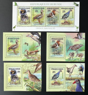 Burundi 2015 / 2016 Mi. E-H 3577 + Bl. Oiseaux Migrateurs Birds Vogel - Sonstige & Ohne Zuordnung