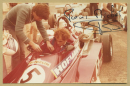 Bertrand Balas - Pilote Automobile Français - Photo Originale Signée - 1979 - Sportifs