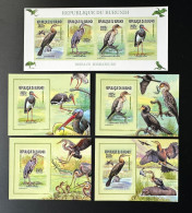 Burundi 2015 / 2016 Mi. I-L 3577 + Bl. ND IMPERF Oiseaux Migrateurs Birds Vogel Echassiers Stelzvögel - Storks & Long-legged Wading Birds