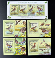 Burundi 2015 / 2016 Mi. A-D 3577 + Bl. Oiseaux Migrateurs Birds Vogel - Nuevos