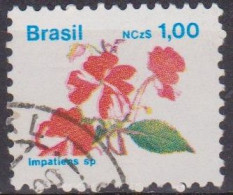 Flore - Fleur - BRESIL - Impatiens - N° 1993 - 1990 - Oblitérés