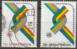 UNO New York 1976 MiNr.293 - 294 O Gestempelt 30 Jahre WFUNA ( 4793 )günstige Versandkosten - Used Stamps