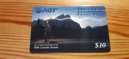 Prepaid Phonecard Canada, AGT - Canada Games - Canada