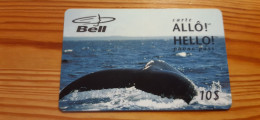 Prepaid Phonecard Canada, Bell - Whale - Canada