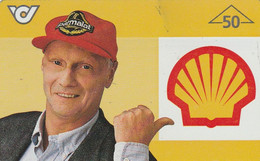 AUSTRIA. 143 (600A). Shell 1 - NIKI LAUDA. 50U. 06-1996. (050) - Oostenrijk