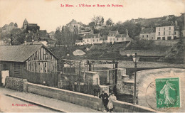 Le Blanc * 1909 * L'écluse Et Route De Poitiers * Villageois - Le Blanc