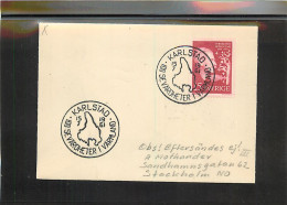 SVEZIA SVERIGE -  KARLSTAD - Lettres & Documents