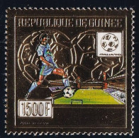 Guinée - Timbre En Or Thème Football Neuf ** Sans Charnière - TB - Guinea (1958-...)