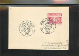 SVEZIA SVERIGE - JONKOPING   ELMA - Lettres & Documents