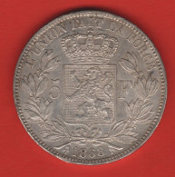 BELGIUM - 5 FRANCS 1868 - 5 Francs