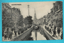* Leeuwarden (Friesland - Nederland) * (Uitg Vereeniging Vreemdelingenverkeer) Voorstreek, Animée, Quai, Canal Pont - Leeuwarden