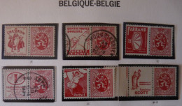 BELGIUM :   1929 - PUBS   PU 14 à 19 **/*/0     .  COTE: 47,00€   (19**) - Postfris