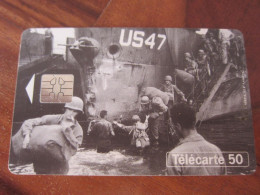 Télécarte 50ème Anniversaire Du Débarquement - Bateaux