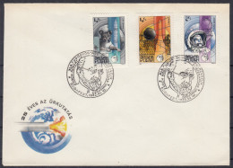 ⁕ Hungary 1982 ⁕ ROBERT KOCH Postmark On Space Exploration 25th ⁕ Nice Cover - Cartas & Documentos