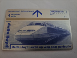 NETHERLANDS  ADVERTISING/  4  UNITS/  DELTA LOYD/ /TRAIN     / NO; R 034  LANDYS & GYR   MINT   ** 15658** - Privadas