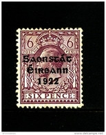 IRELAND/EIRE - 1922  6 D. FREE STATE  MINT  SG 60 - Unused Stamps