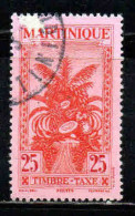 Martinique - 1943 -  Tb Taxe N° 25 Sans RF- Oblit - Used - Timbres-taxe