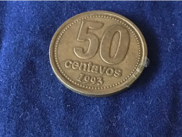 Münze Münzen Umlaufmünze Argentinien 50 Centavos 1993 - Argentine