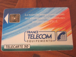 Télécarte Publicité France Télécom Equipements - Telefone