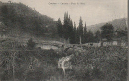 06 - Contes - Cascade  - Pont Du Riou - Contes