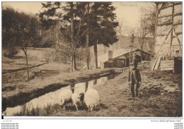 FRAMONT ..-- SCIERIE D' ASPECHE . 1934 Vers BOUILLON ( Mr Mme POCHET GRANDJEAN ) . Voir Verso . - Paliseul