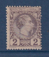 Monaco - YT N° 2 ** - Neuf Sans Charnière - 1885 - Unused Stamps