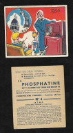 Image Chromo TSF Téléphone Radio Edouard Branly Paris Tour Eiffel Publicité Phosphatine Aliment Pour Enfant - Other & Unclassified