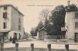 CP-EUROPE-France - 38 ISÈRE - JALLIEU - Rue Des Fabriques - Jallieu
