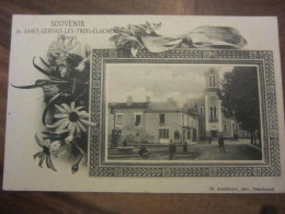 Carte Postale Vienne Saint Gervais Les Trois Clochers, Souvenir De - Saint Gervais Les Trois Clochers