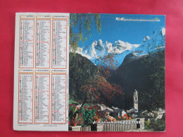 CALENDRIER ALMANACH 1988 MONTAGNE EN ETE SUISSE ROUTE DU VERCORS ISERE OLLER - Grand Format : 1981-90