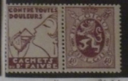 BELGIUM :   1929 - PUBS   PU 24   *     .  COTE: 165,00€ - Postfris