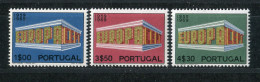 "PORTUGAL" 1969, Mi. 1070-1072 "CEPT" **/postfrisch (0415) - Usati