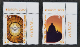 Vatican Europa CEPT Visit 2012 Bird Pigeon Church (stamp Title) MNH - Unused Stamps