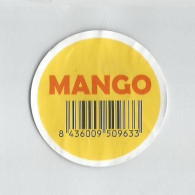 # MANGO 633, Fruit Sticker Label Etichette Etiquettes Etiquetas Adhesive Aufkleber Fruta Frucht - Obst Und Gemüse