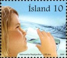 ICELAND 2009 100TH ANNIVERSARY OF REYKJAVIK WATER WORKS UNUSUAL SINGLE STAMP MNH - Ungebraucht