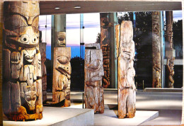 VANCOUVER MUSEUM OF ANTHROPOLOGY  TOTEM POLES  - Vancouver