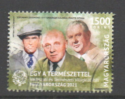 Hongarije 2021 Yv Zegel Uit Blok 457 Hoge Waarde,   Gestempeld - Used Stamps