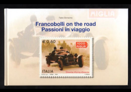 Francobolli On The Road Libro Filatelia Con Francobolli Auto Moto 2018 - Folder