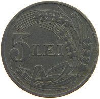 ROMANIA 5 LEI 1942 #c041 0309 - Roumanie