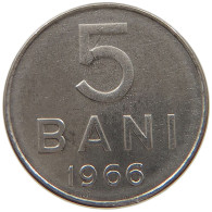 ROMANIA 5 BANI 1966 #s079 0643 - Roumanie