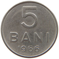 ROMANIA 5 BANI 1966 #s073 0255 - Roumanie